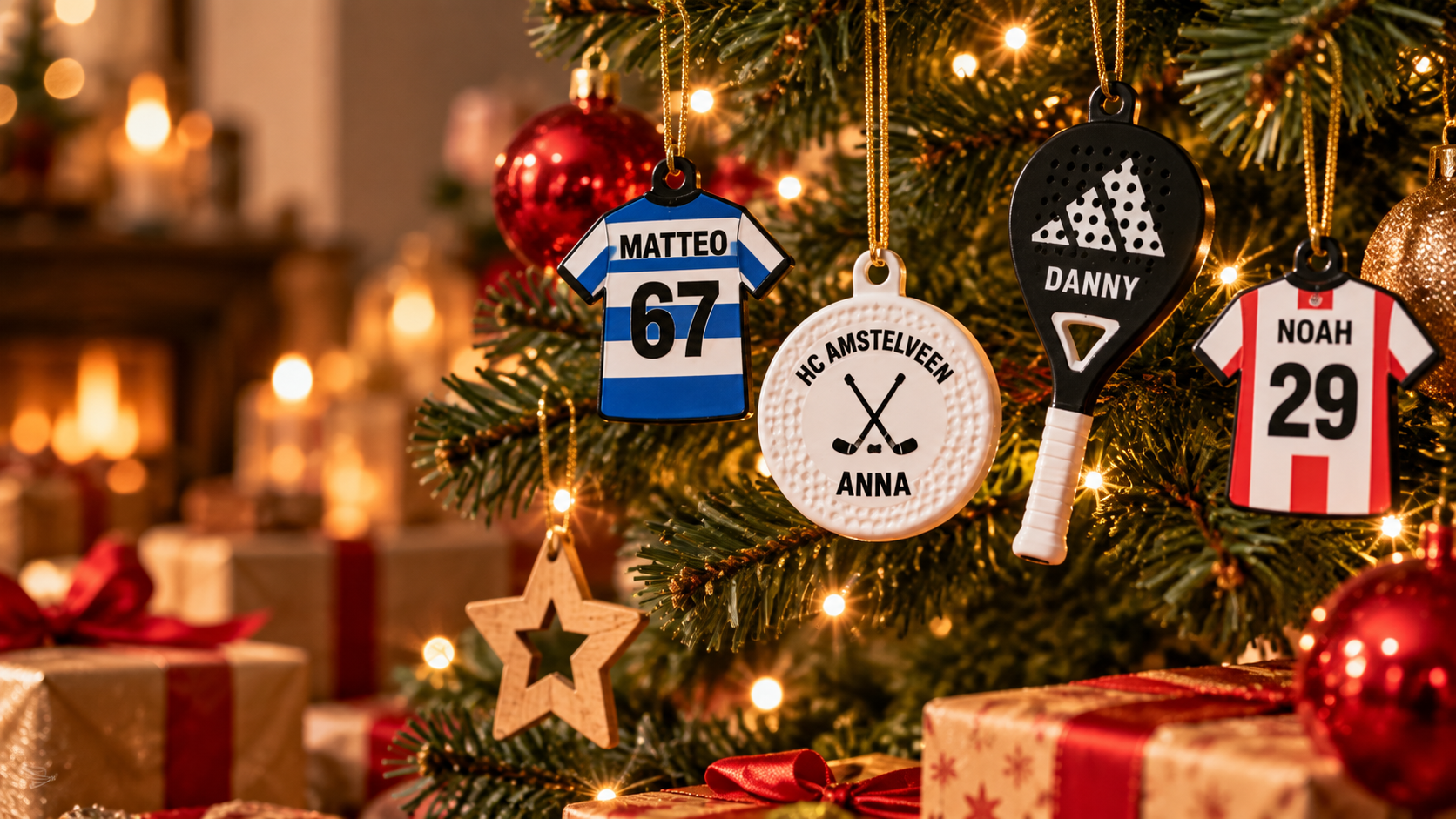 Club kerstballen